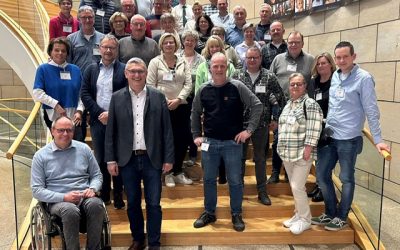 Schützenverein Flamschen besucht Landtag